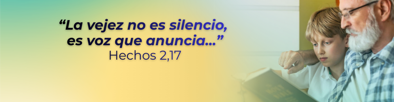 uventud y vejez no se oponen: se necesitan. Los jóvenes traen entusiasmo, sueños y esperanza. Los ancianos guardan memoria, sabiduría y fe vivida. Cuando ambas generaciones se encuentran, el Espíritu Santo transforma la comunidad y la Iglesia se vuelve más viva.