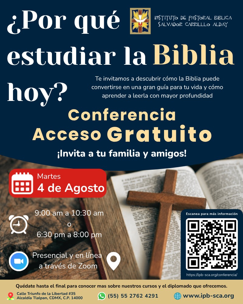 Conferencia Cursos Bíblicos 