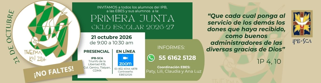 2ª Junta de las Escuelas Bíblicas del Espíritu Santo (EBES)